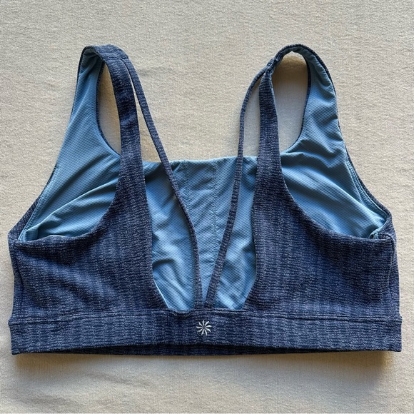 Athleta Blue Exhale Sports Bra - Picture 4 of 6